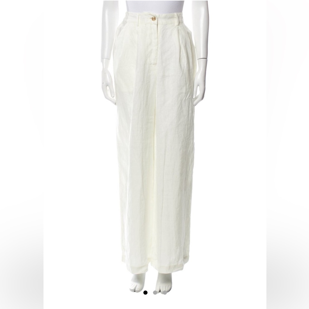 Faithful the Brand Wideleg Linen Pants NWT